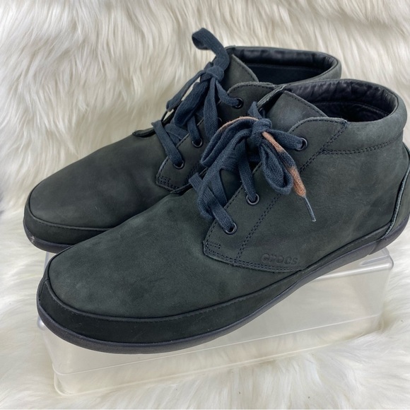 CROCS ELLICOTT MID- LOAFERS DRESS SHOES - Picture 3 of 12